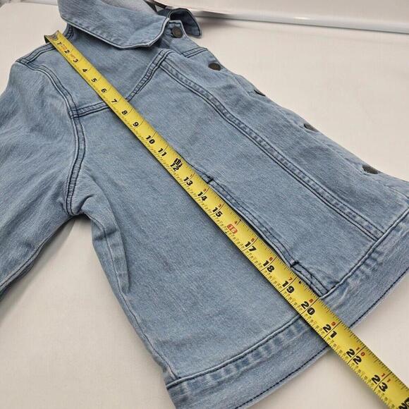 Women with Control XL My Wonder Denim Collection Denim Jacket A516243 NWT - Picture 7 of 16